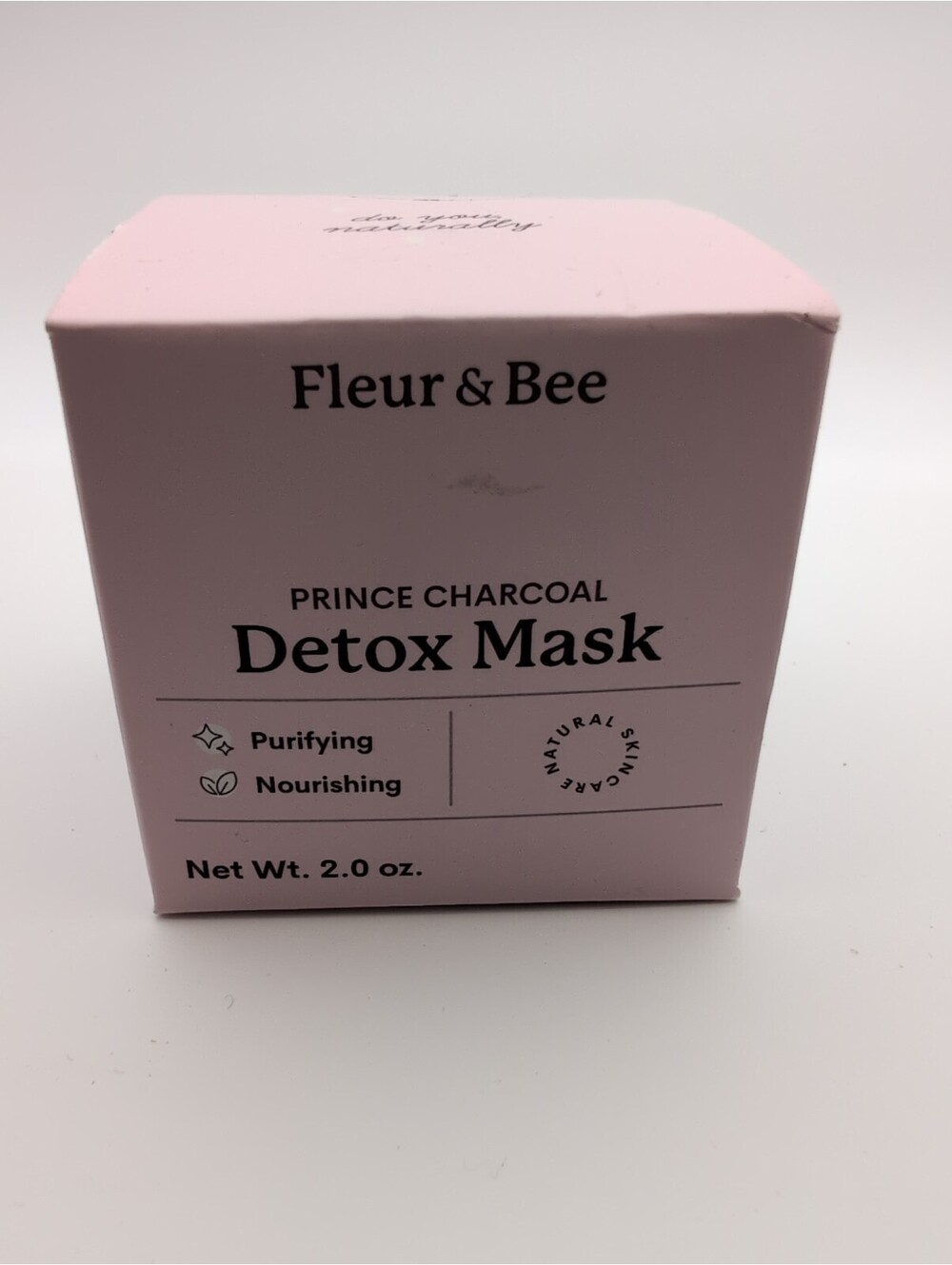 Fleur & Bee Prince Charcoal Detox Clay Mask 2.5 oz